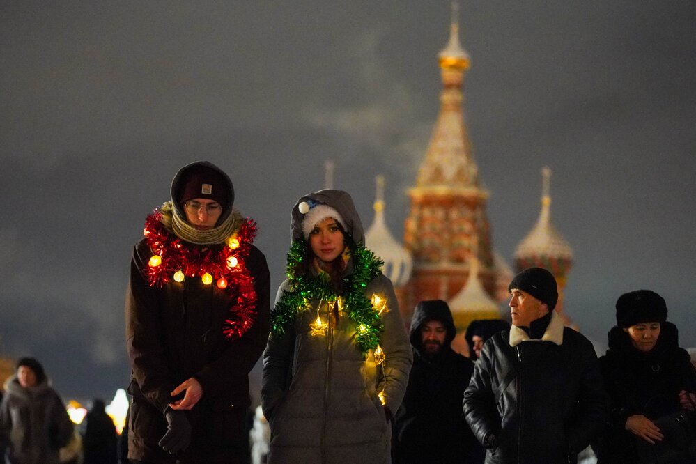 Празднование Нового года на Красной площади. Фото: Авилов Александр / Агентство «Москва»