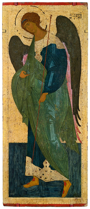 Архангел Гавриил из оглавного деисусного чина. Фото: Русский музей