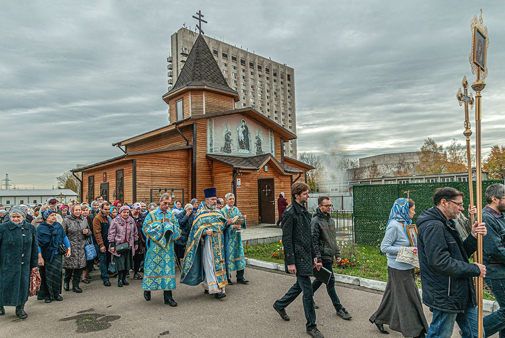 Храм преподобного Паисия Святогорца в Выхино. Фото: paisios.ru