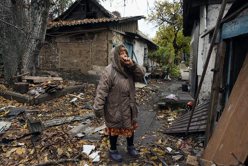 Последствия обстрела беспилотными летательными аппаратами (БПЛА) Буденовского района в Донецке. Фото: Таисия Воронцова/Коммерсантъ