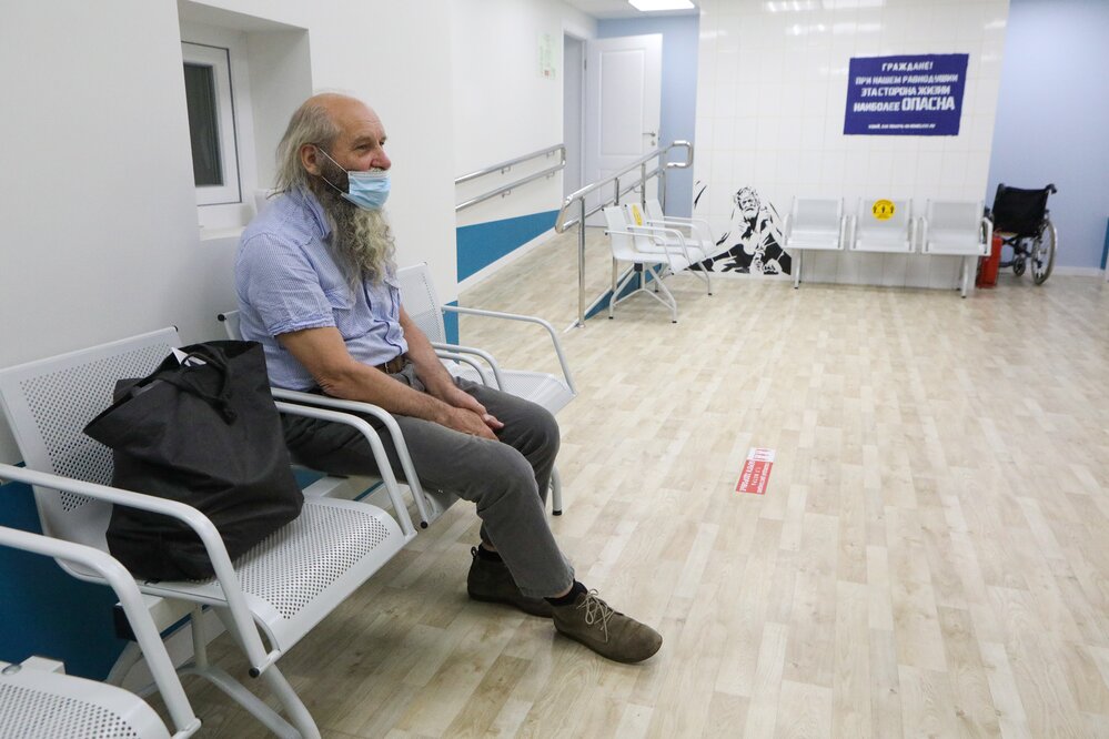 Консультационный социальный центр для бездомных людей от благотворительного проекта «Ночлежка». Фото: Никеричев Андрей / Агентство «Москва»