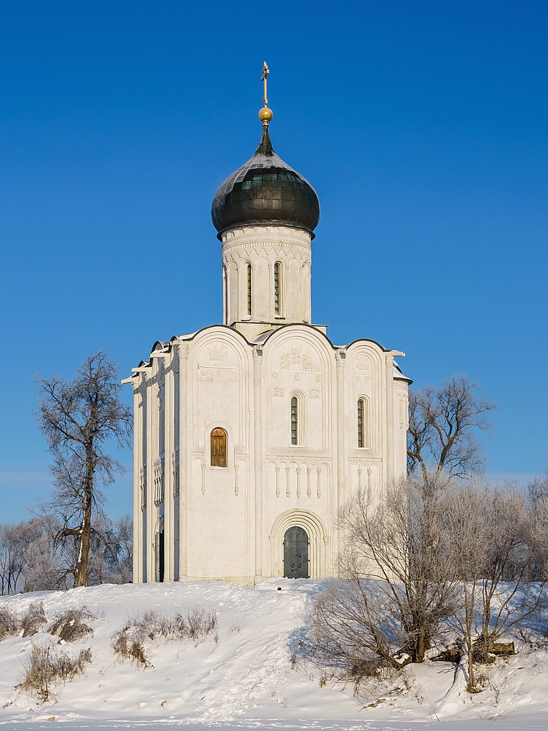 Церковь Покрова на Нерли, вторая половина XII века. Фото: <a rel=