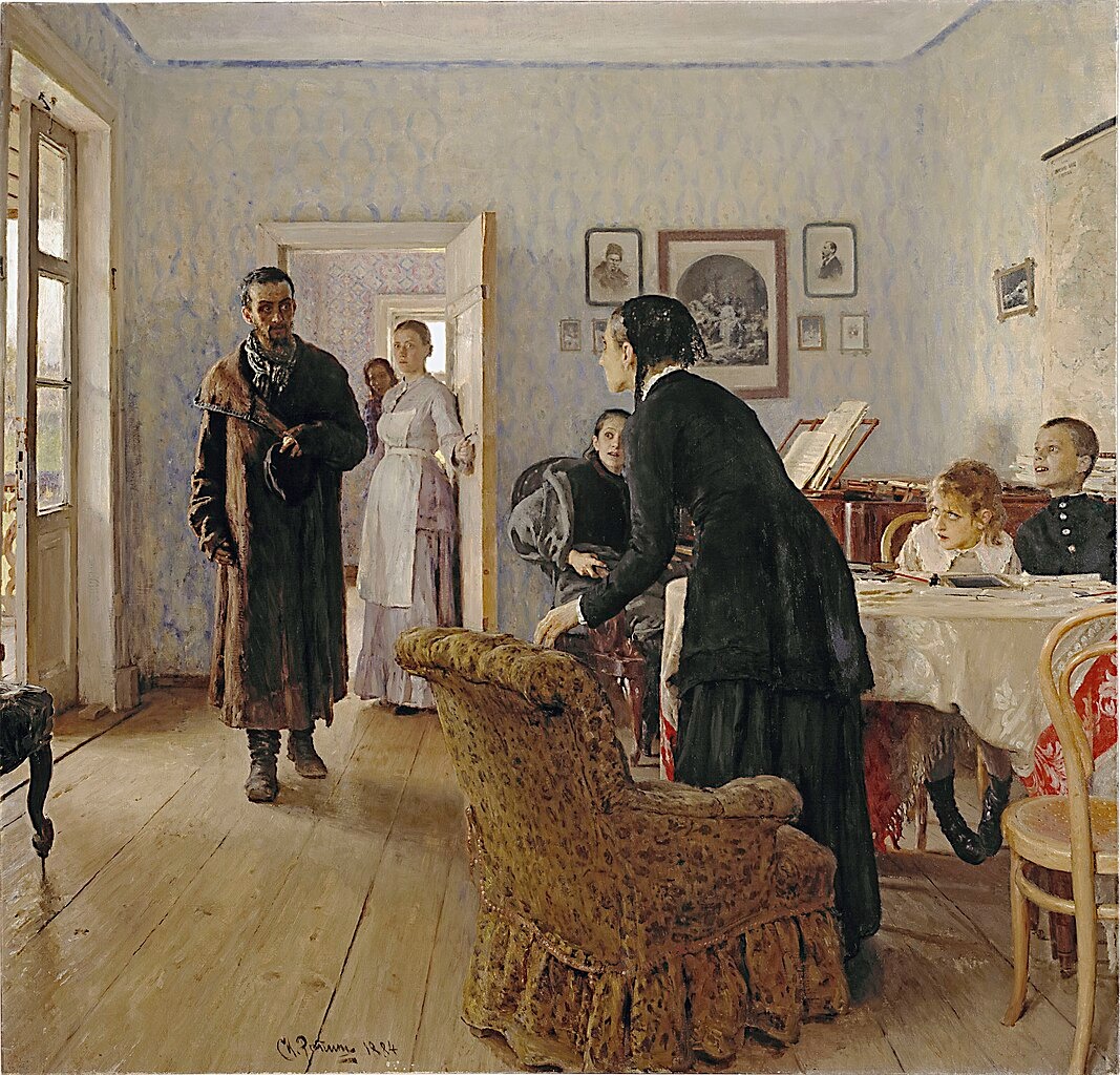 Картина «Не ждали». Фото: Государственная Третьяковская галерея