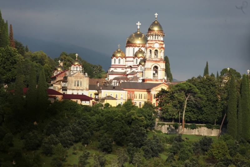 Ново-Афонский Симоно-Кананитский монастырь, Абхазия. Фото: aiasha.ru