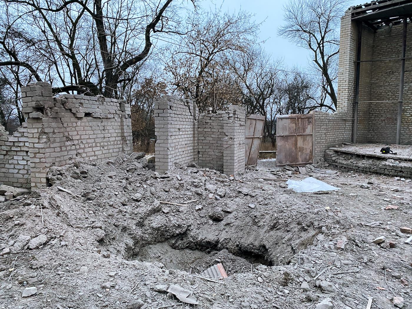 Последствия обстрела в Макеевке. Фото:&nbsp;Александр Черных / Коммерсантъ