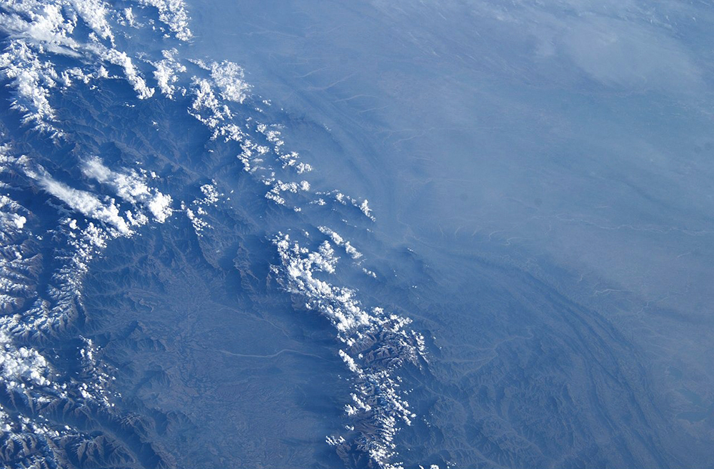 Джамму и Кашмир с борта МКС. Фото: JSC Gateway to Astronaut Photography of Earth / NASA