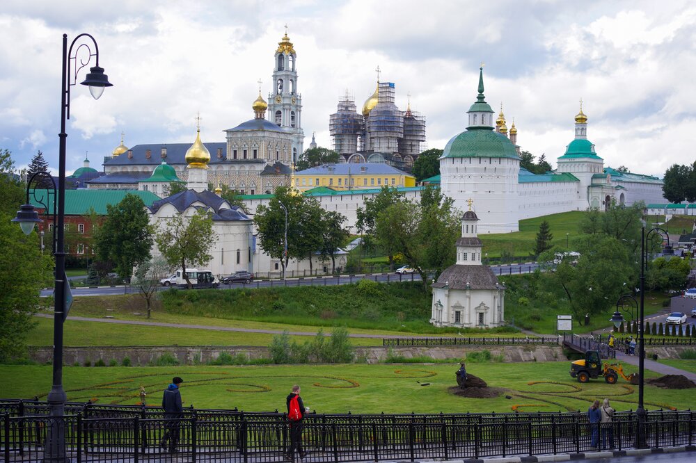 Свято-Троицкая Сергиева лавра в Сергиевом Посаде. Фото:&nbsp;Авилов Александр&nbsp;/ Агентство &laquo;Москва&raquo;