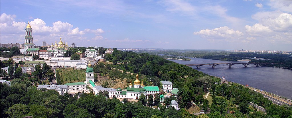 Панорама Киево-Печерской лавры.Фото: i.Parfeniy / Wikipedia