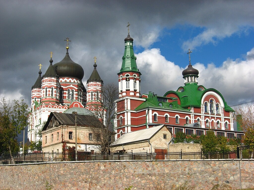 Свято-Пантелеимонов женский монастырь в Феофании. Фото: Віктор Полянко / Wikipedia