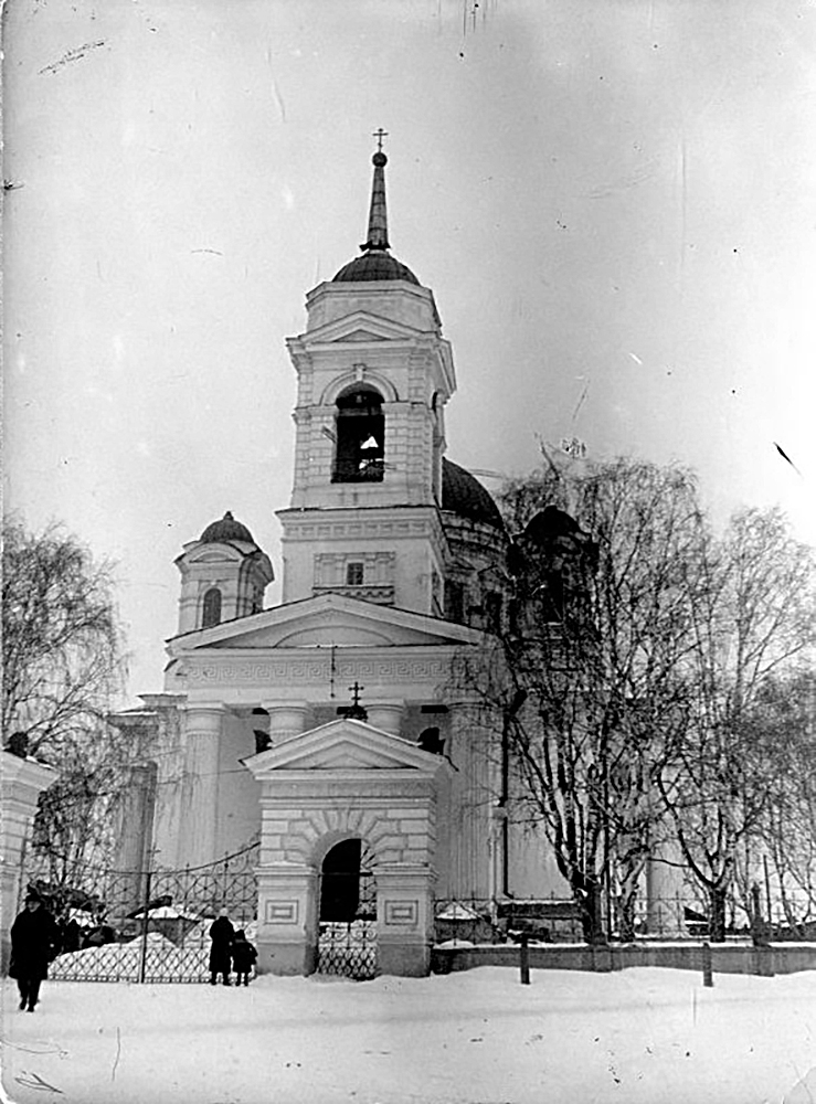 Успенский собор на Верх-Исетском заводе. Фото: Государственное автономное учреждение культуры Свердловской области «Свердловский областной краеведческий музей имени О. Е. Клера»