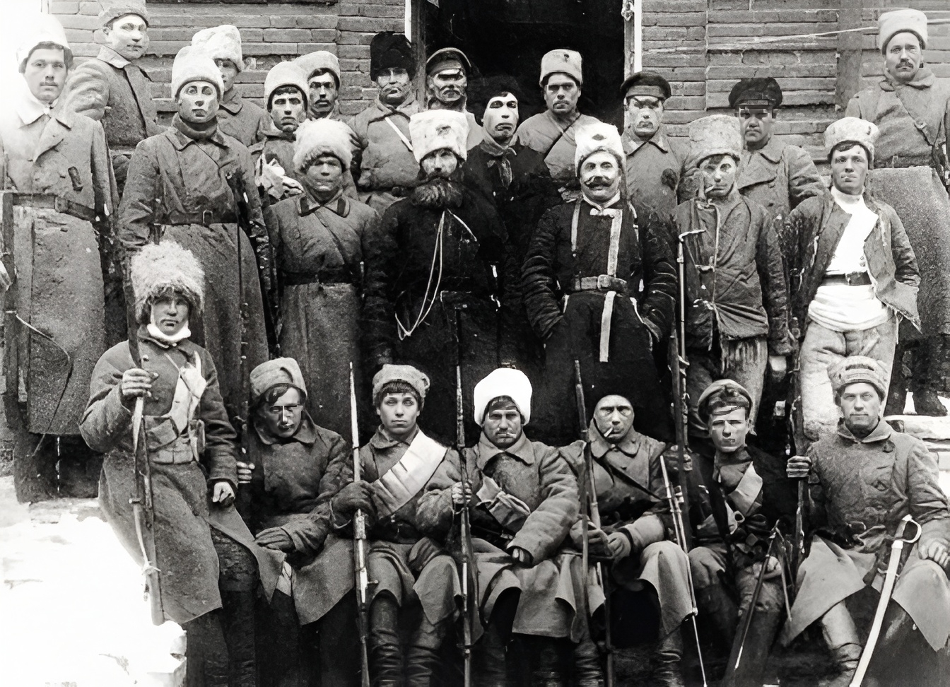 Бойцы одного из полков партизанской армии Тамбовской губернии, 1920 год. Фото: общественное достояние