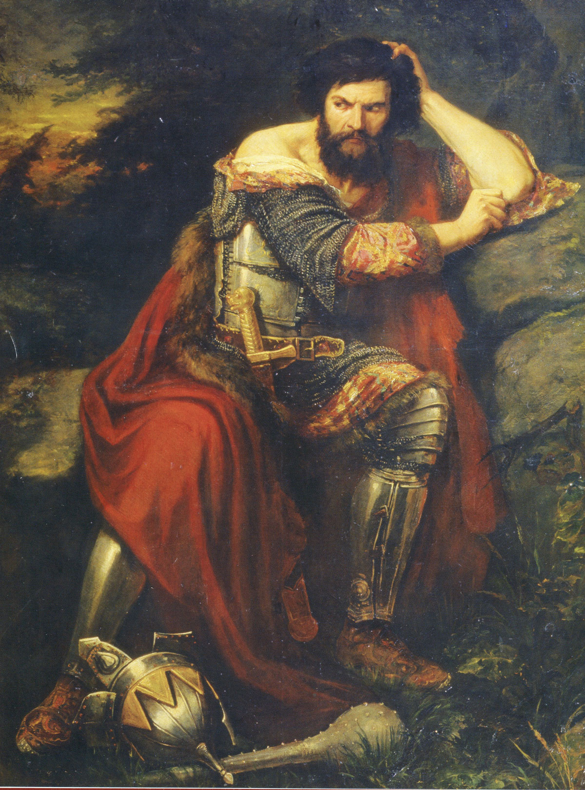 Картина "Святополк I Окаянный", художник В.Шереметьев, 1867 год. Фото: Wikimedia