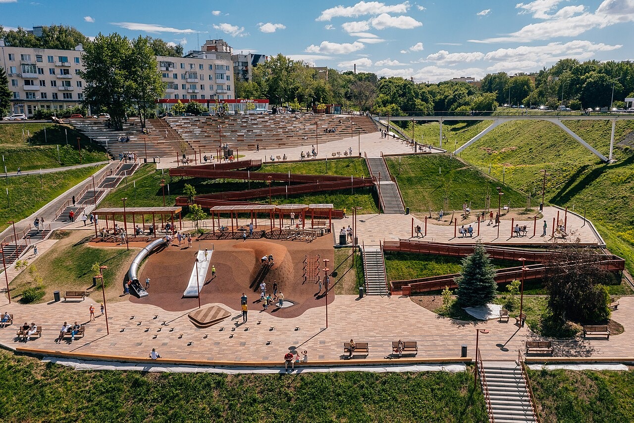 Парк 800-летия Нижнего Новгорода. Фото: Дмитрий Четыре / Wikipedia