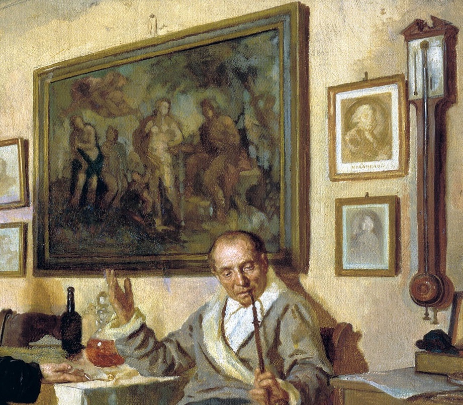 Фрагмент картины Николая Неврева &laquo;Торг. Сцена из крепостного быта. Из недавнего прошлого&raquo;. Фото: Государственная Третьяковская галерея