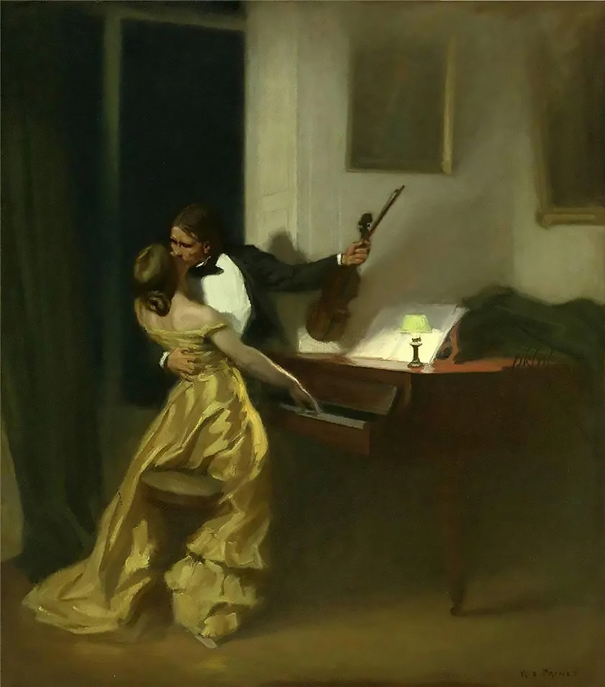 Картина Рене-Ксавье Прине «Крейцерова соната». Фото: Sotheby's