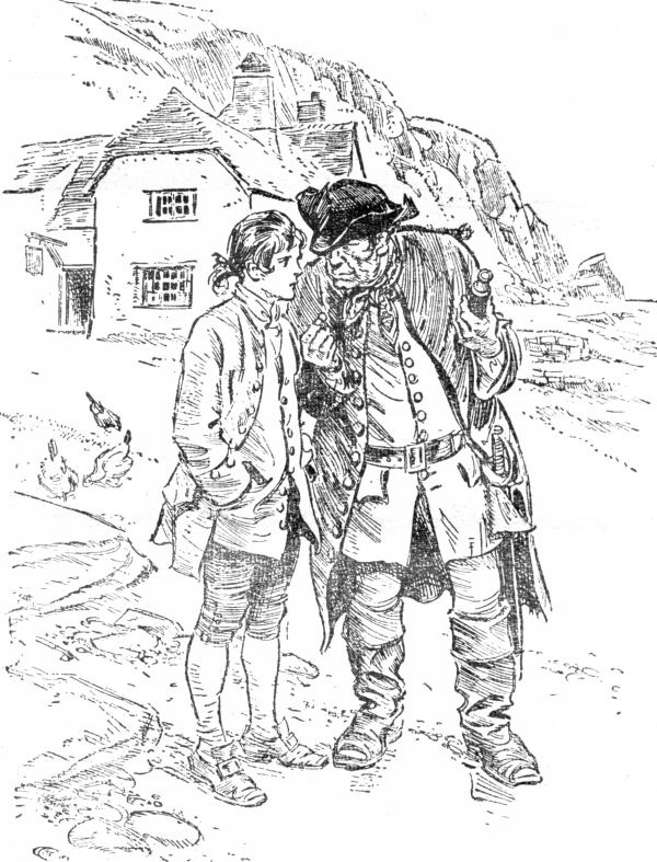 Билли Бонс&nbsp;и&nbsp;Джимми&nbsp;Хокинс, иллюстрация&nbsp;&nbsp;Г. Брока к роману &laquo;Остров сокровищ&raquo;. Фото: изд. Детская дитература