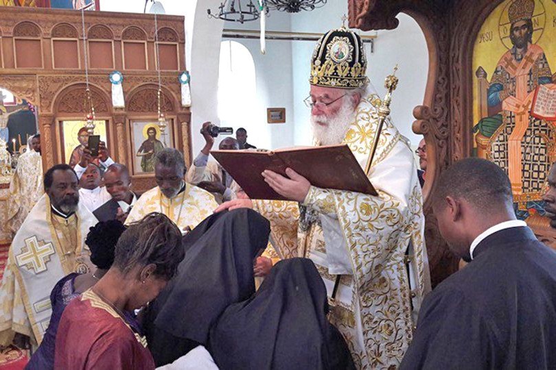Посвящение женщин в диакониссы патриархом Александрийской церкви  Феодором II. Фото: patriarchateofalexandria.com