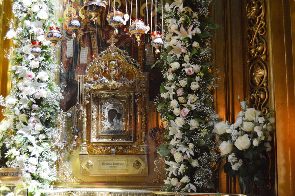 Казанская икона Божией Матери в Богоявленский кафедральный собор в Елохове. Фото: elohov.ru
