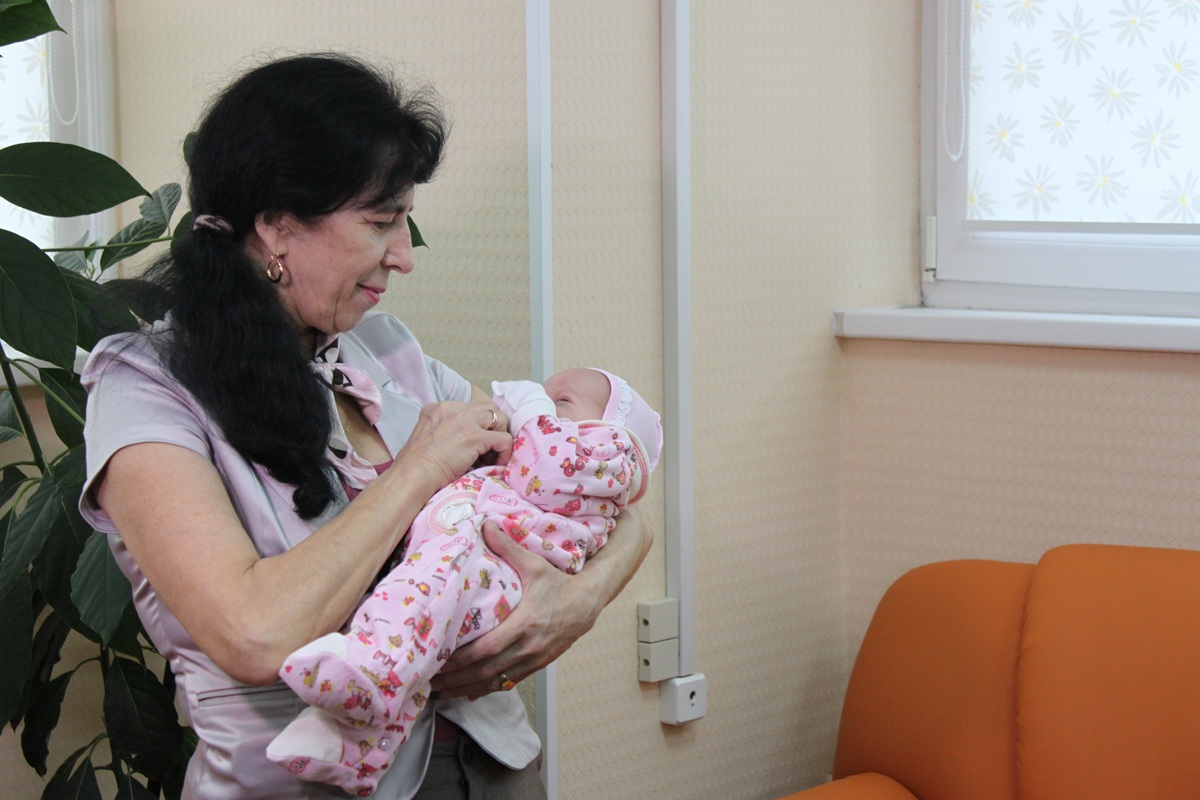 Пресс-конференция 60-летней роженицы в Филатовской больнице, 2015 год. Фото: Агентство &laquo;Москва&raquo;