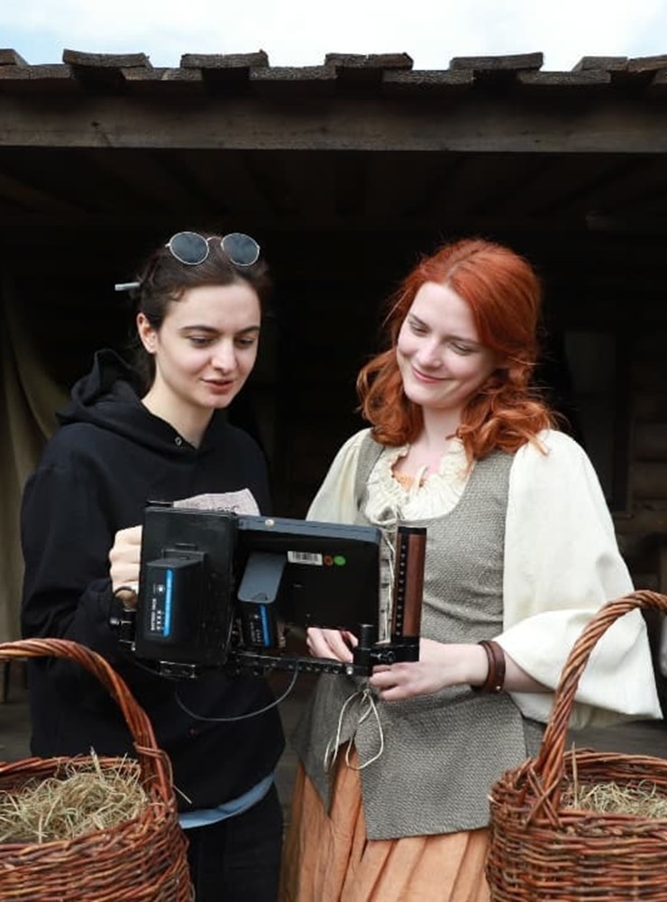 Режиссер&nbsp;Амра Начкебиа (слева). Фото:<strong>&nbsp;</strong>из личных соцсетей&nbsp;