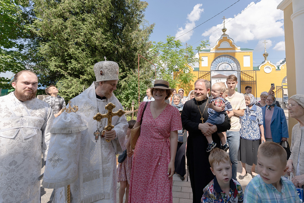 Епископ Переславский и Угичский Феоктист (второй слева). Фото: Дмитрий Ухоботов / preparhia.ru