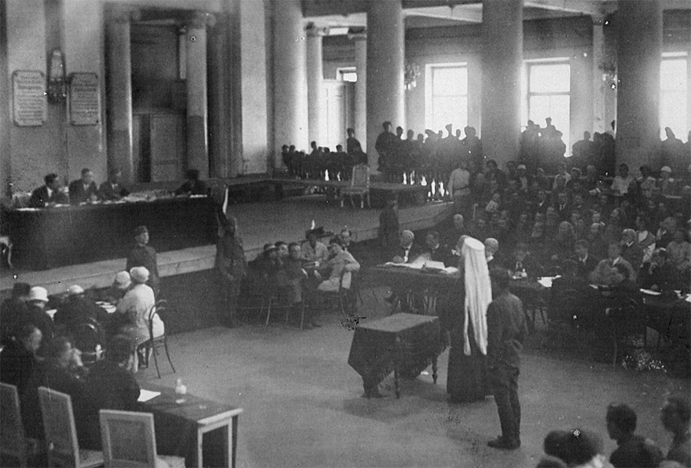 Допрос митрополита Вениамина, 12 июня 1922 года. Фото: vladimirskysobor-expo.ru