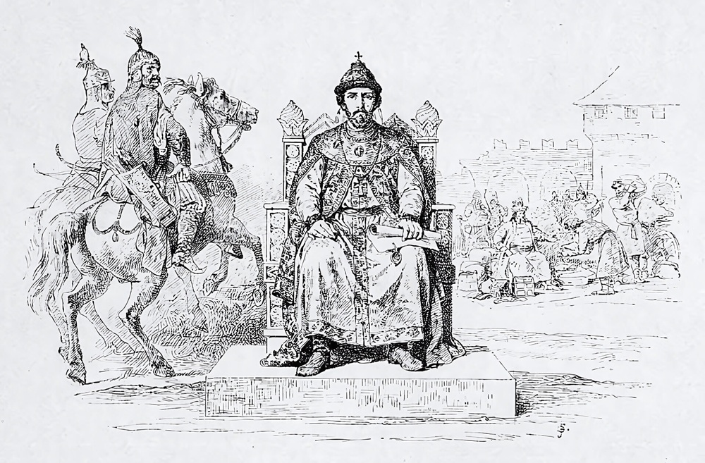 Рисунок В.П. Верещагина «Великий Князь Ярослав Ярославич». Фото: общественное достояние