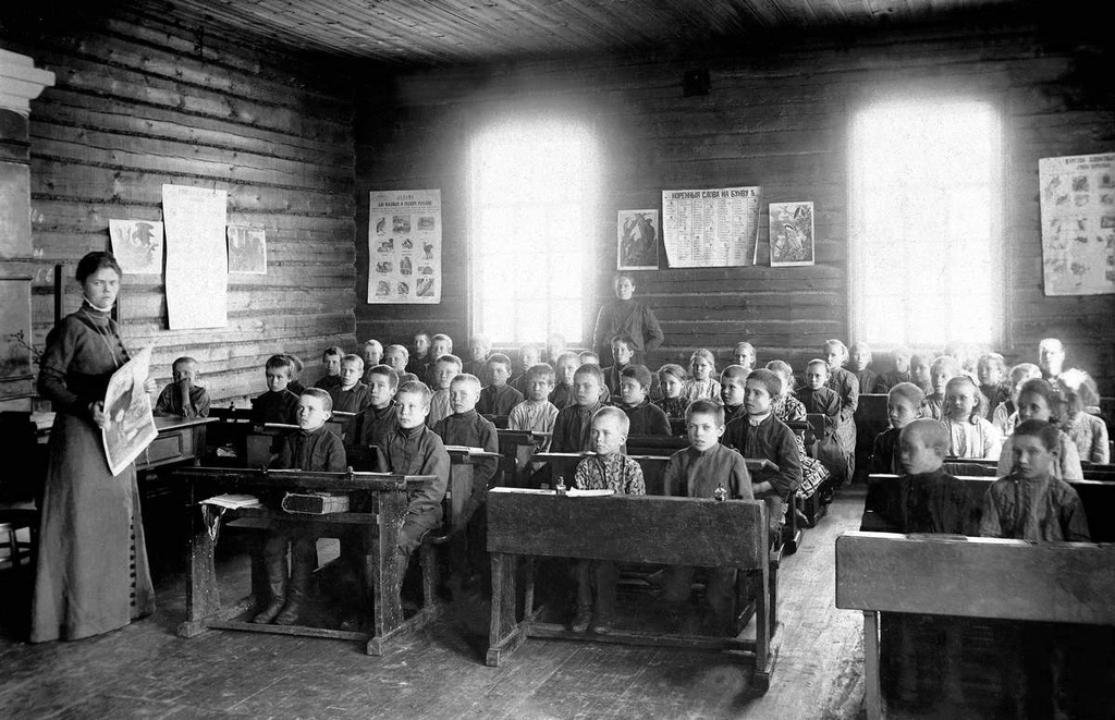 Земская школа, 1908 год. Фото:&nbsp;Государственный исторический музей Южного Урала