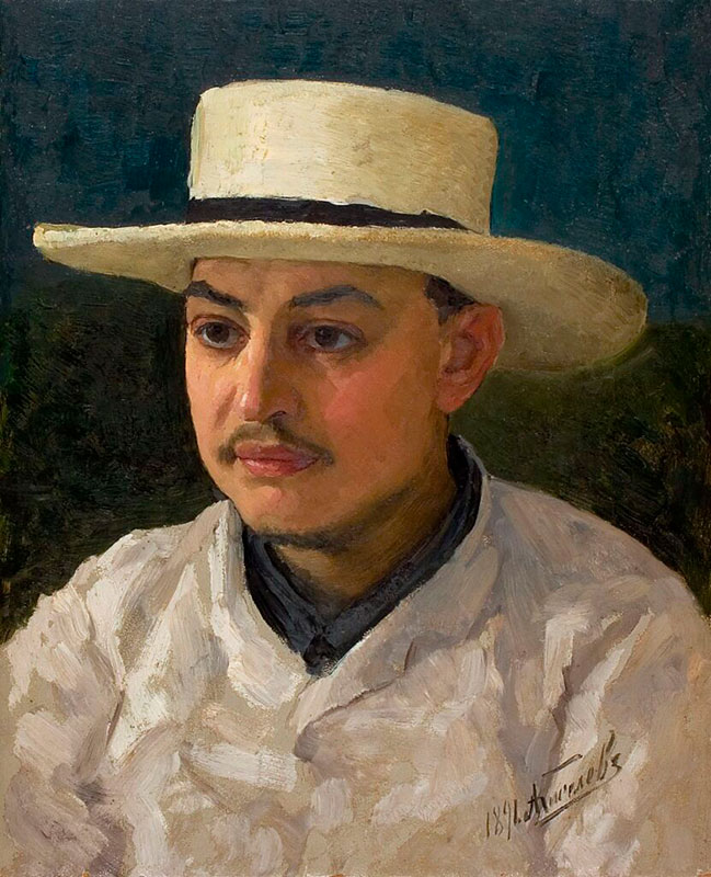 Портрет А.С. Мамонтова, художник Александр Киселёв. Фото: Государственная Третьяковская галерея