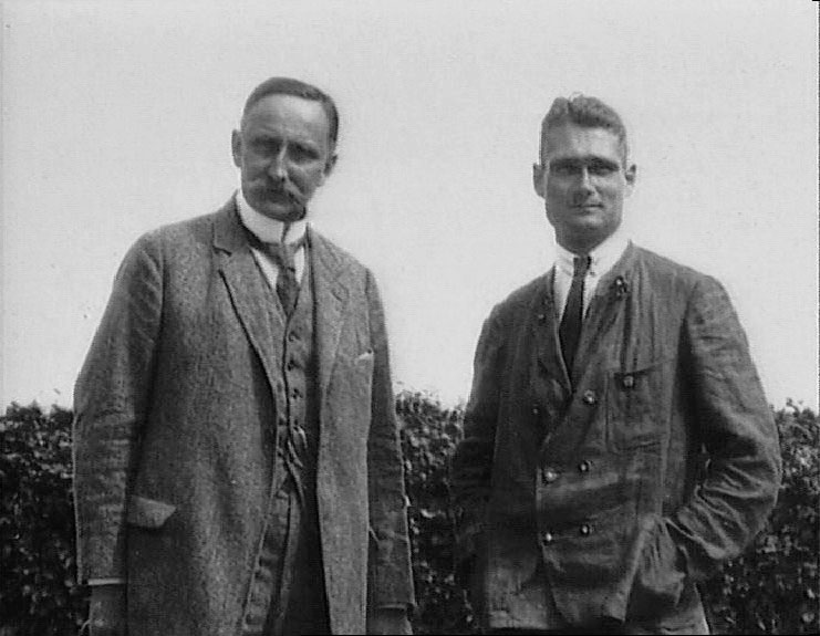 Карл Хаусхофер и Рудольф Гесс. Фото:&nbsp;Friedrich V. Hauser /&nbsp;Bundesarchiv