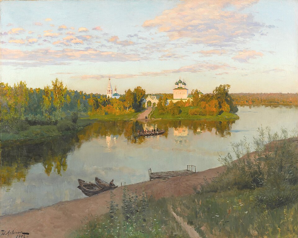 Картина «Вечерний звон». Фото: общественное достояние