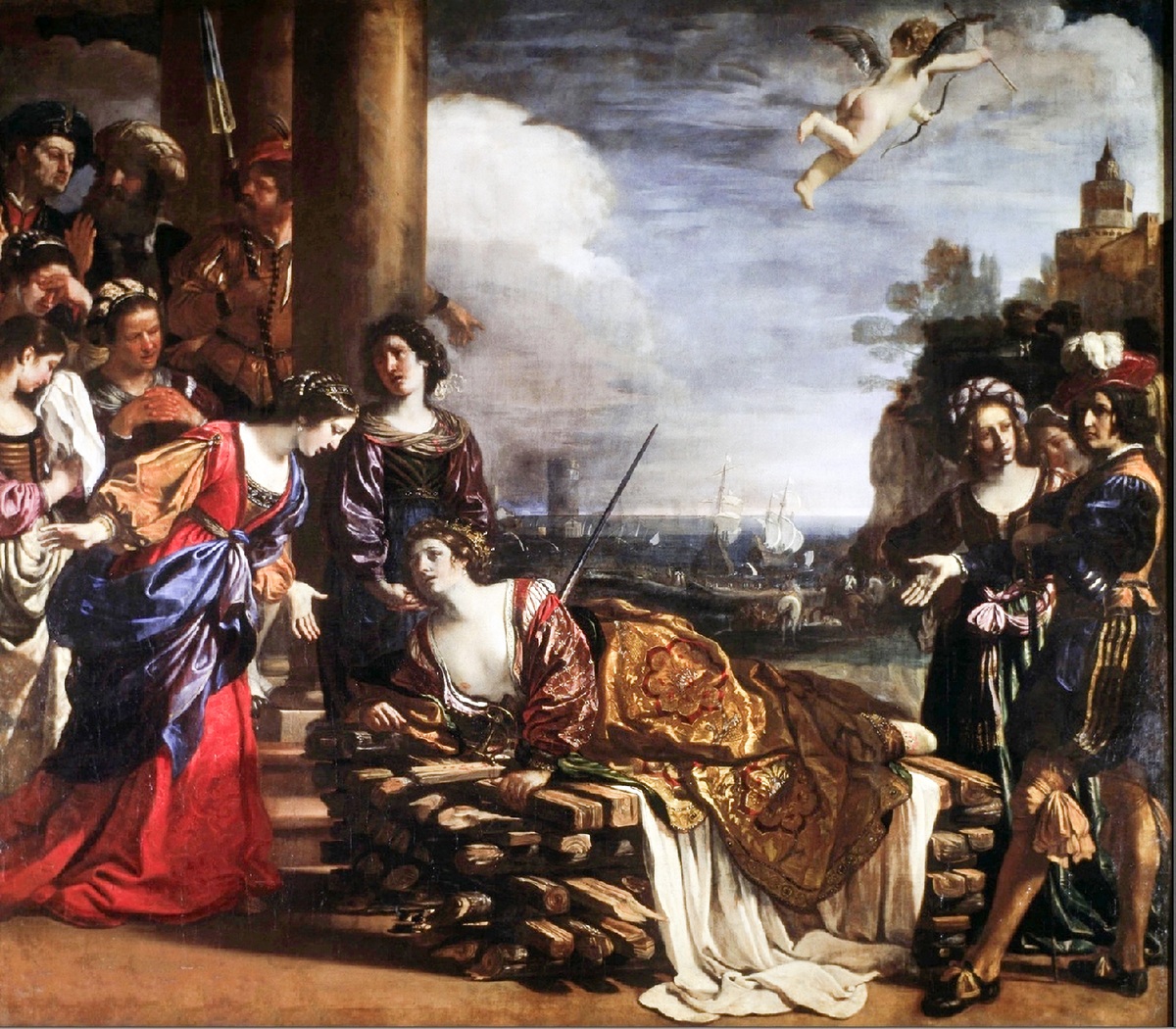 Картина Гверчино "Смерть Дидоны". Фото:&nbsp;Galleria Spada