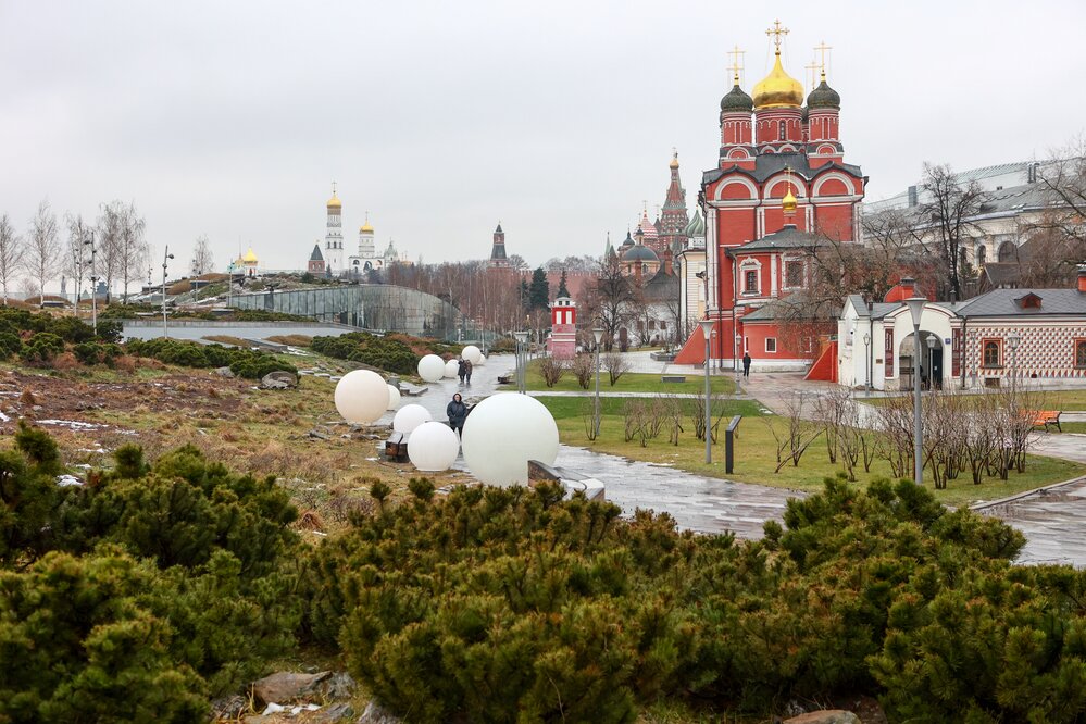 Оттепель в Москве 10 января 2025 года. Фото: Чингаев Ярослав / Агентство «Москва»