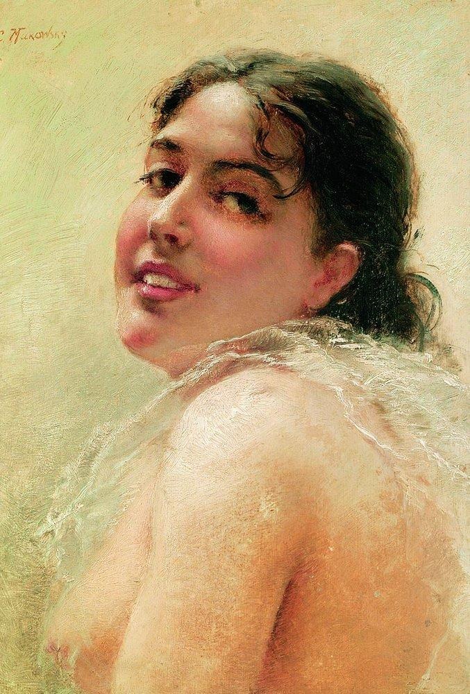 Портрет Ю.П. Маковской –<strong> </strong>«Головка». Фото: Частная коллекция