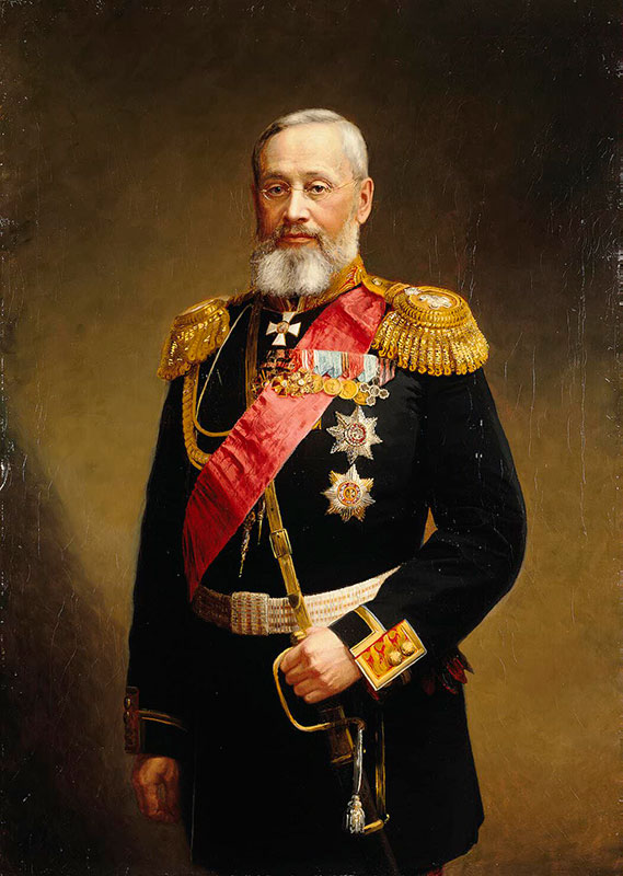Портрет Петра Семеновича Ванновского кисти А. Ф. Першакова. Фото: Государственный Эрмитаж