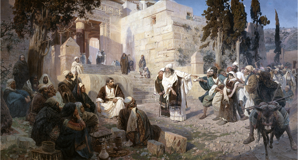Картина «Христос и грешница» В. Д. Поленова. Фото: Русский музей