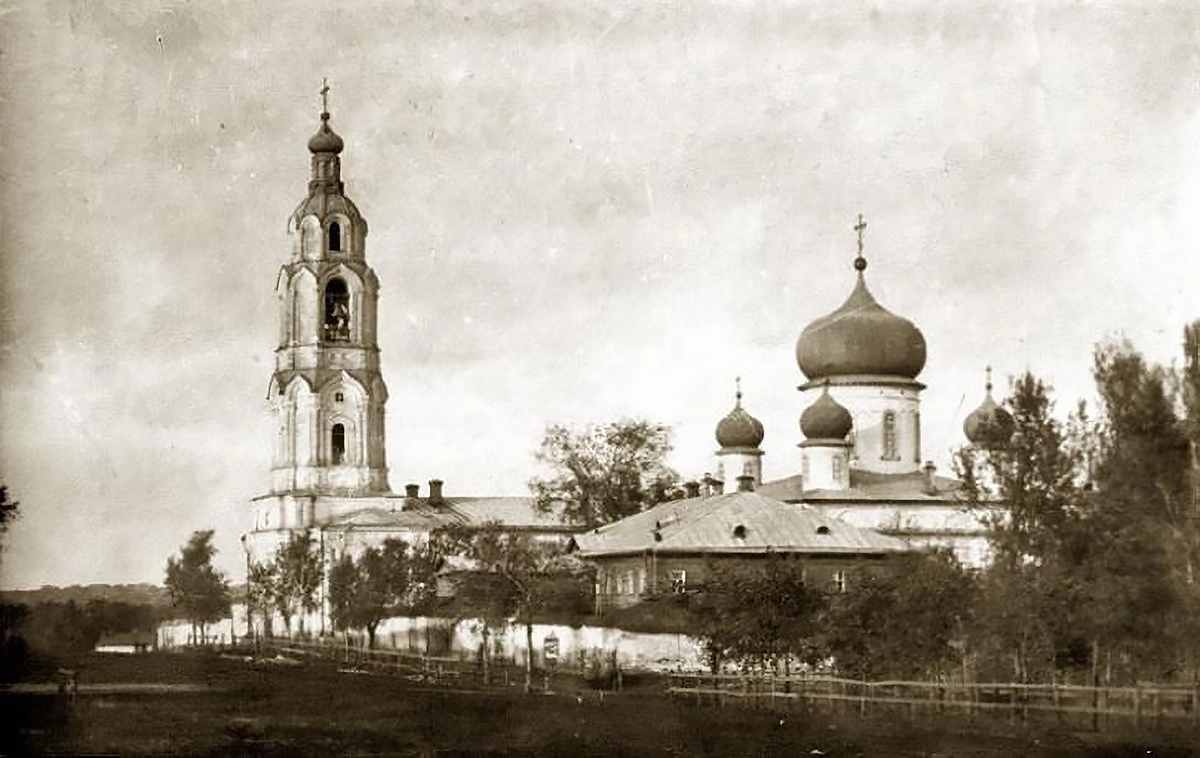 Тихвинская церковь Кирсановского Тихвино-Богородицкого женского монастыря, 1911 год. Фото: kirsmuzey.tmbreg.ru
