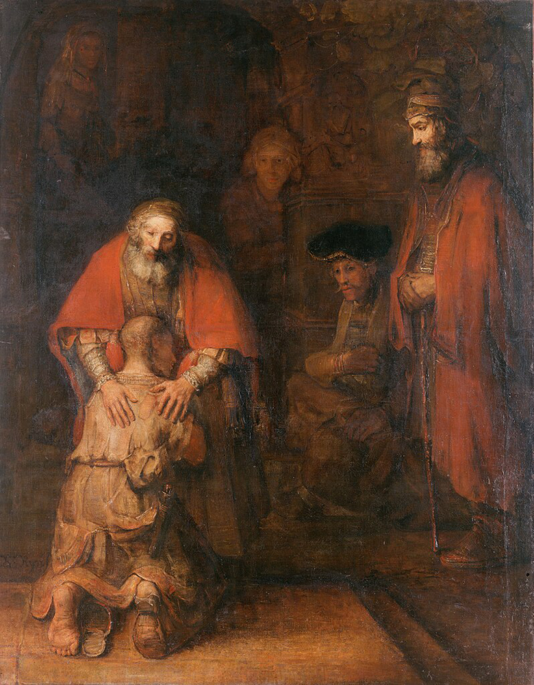 Картина Рембрандта "Возвращение блудного сына". Фото: Эрмитаж