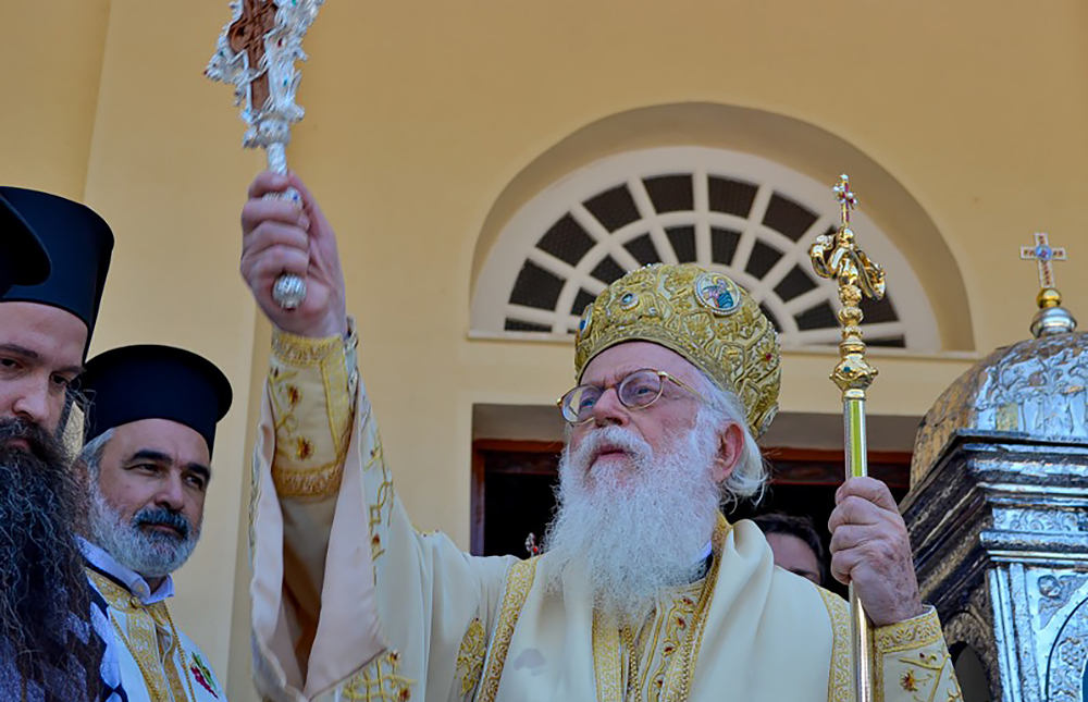 Архиепископ Анастасий посещает Кефалонийскую митрополию. Фото: orthodoxalbania.org