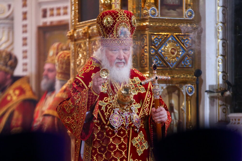 Патриарх Московский и всея Руси Кирилл. Фото: Ведяшкин Сергей / Агентство «Москва»