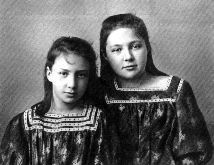 Анастасия и Марина Цветаевы. Фото: общественное достояние