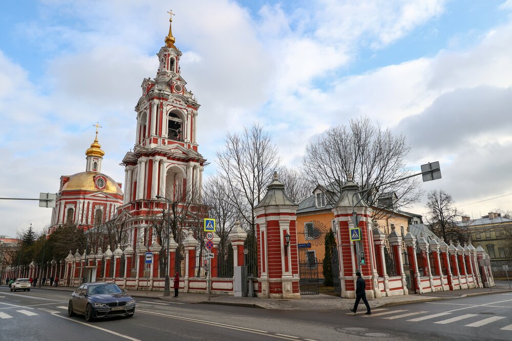 Главный храм Следственного комитета РФ – церковь великомученика Никиты в Старой Басманной слободе. Фото: Чингаев Ярослав / Агентство «Москва»