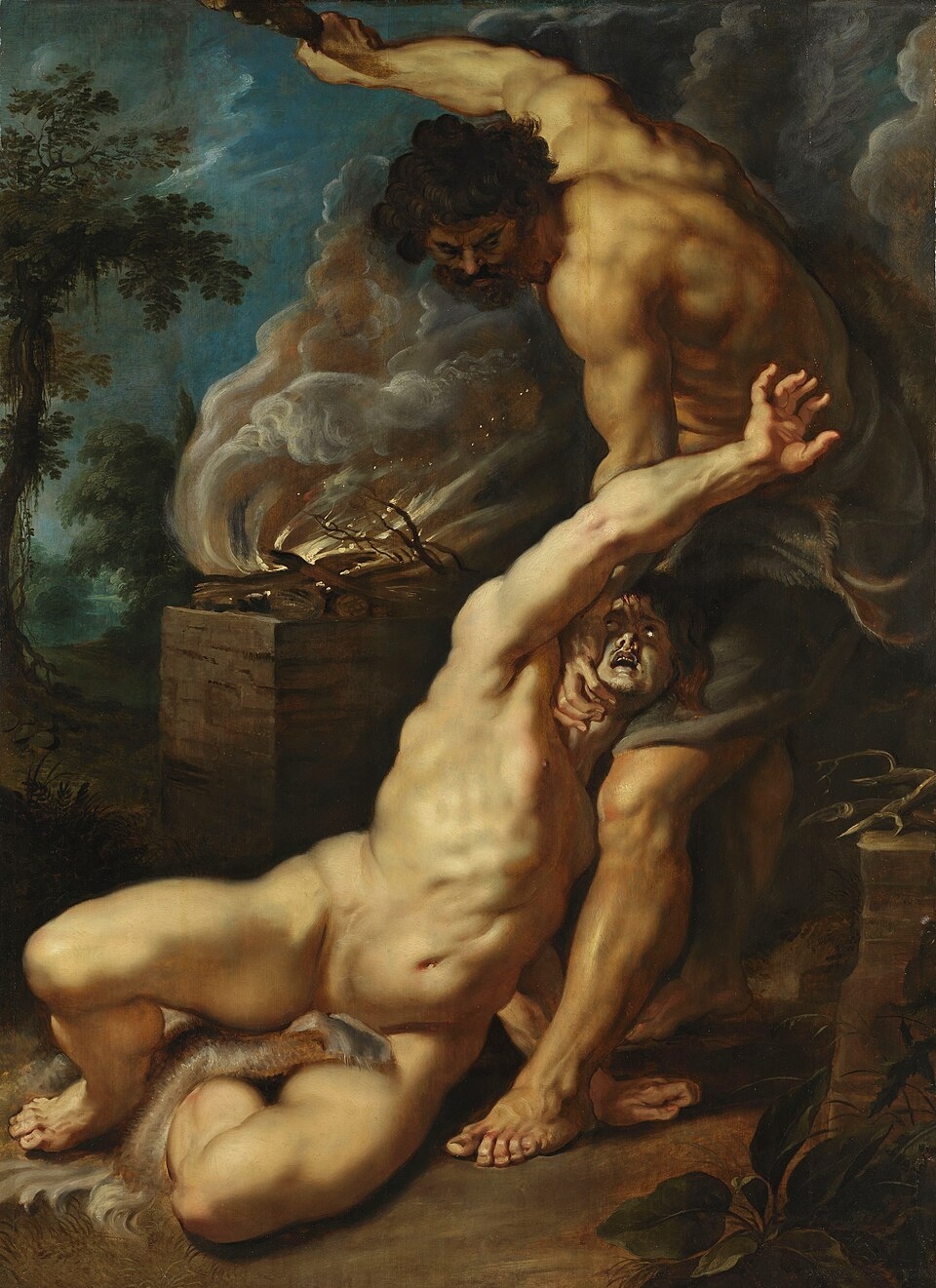 Картина Рубенса "Каин убивает своего брата Авеля". Фото:&nbsp;Courtauld Institute of Art