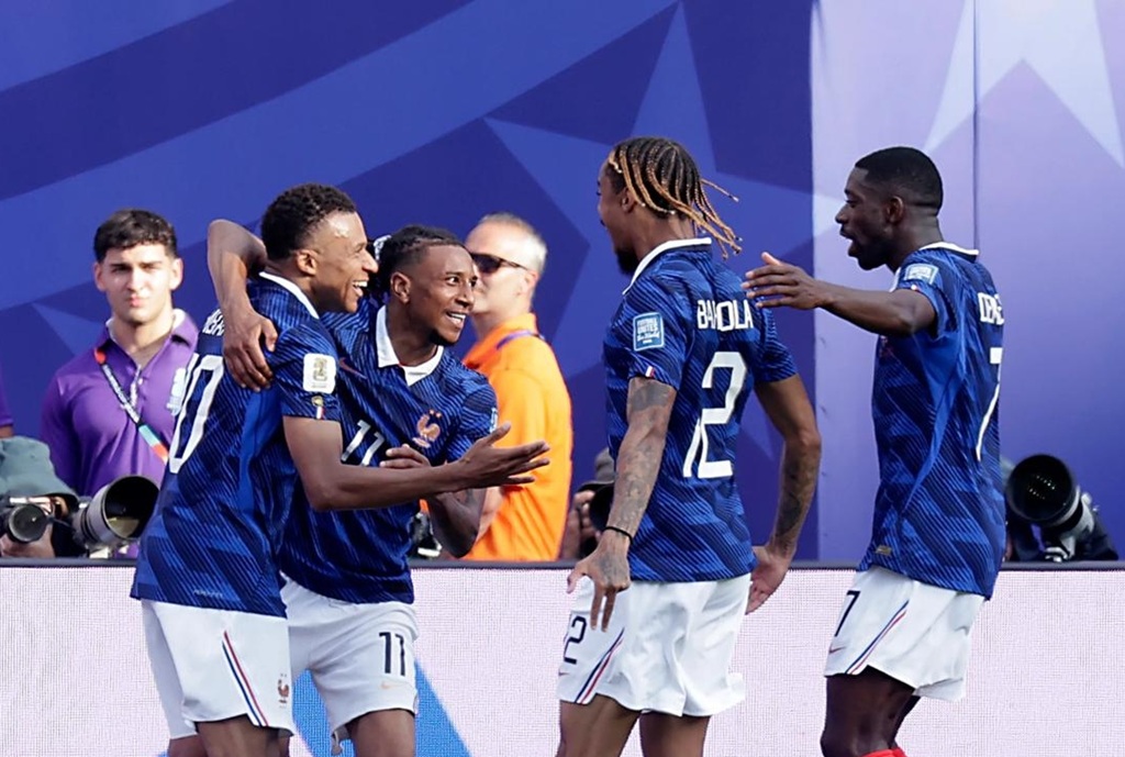 Игроки сборной Франции во время матча. Фото:&nbsp;FIFA World Cup 2026&trade;