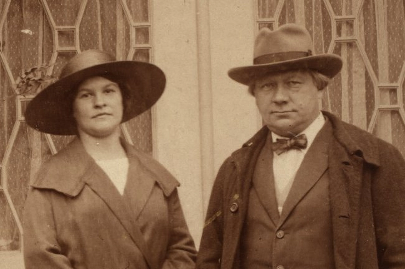 Федор Августович Степун с женой Натальей Николаевной Степун, 1923 год. Фото: J. Cohn-Archiv / Universit&auml;t Duisburg-Essen