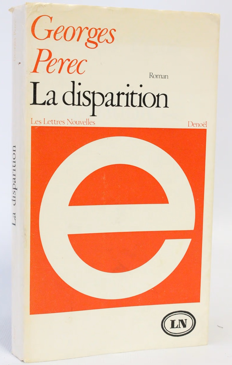 Книга&nbsp;&laquo;La Disparition&raquo;. Фото: Издательство&nbsp;Deno&euml;l