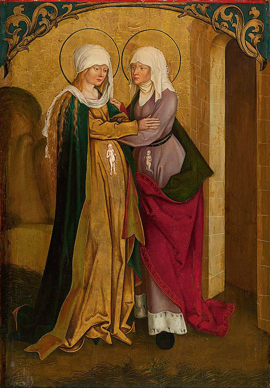 Картина Якоба Стрюба «Встреча Марии и Елизаветы». Фото: Музей Тиссена-Борнемисы