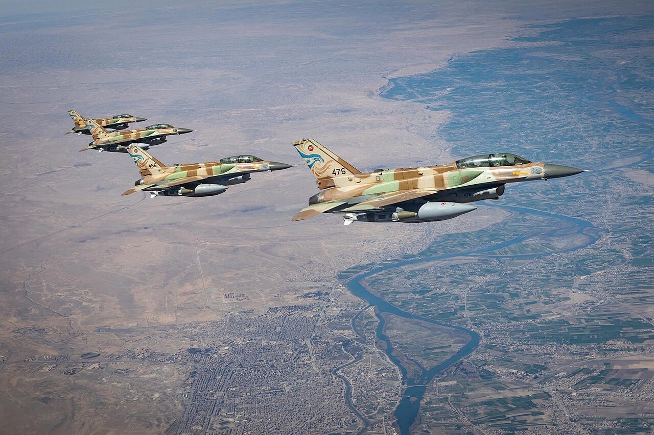 Истребители F-16I Sufa ВВС Израиля, операция &laquo;Рычащий лев&raquo; 2026 года. Фото:&nbsp;Israeli Defence Forces Spokesperson's Unit