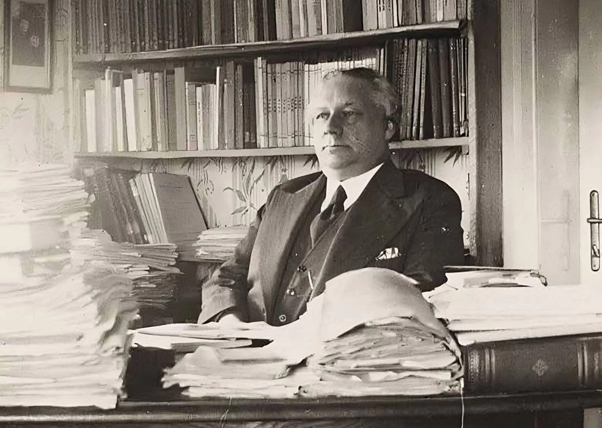 Федор Степун. Фото: Rare Book and Manuscript Library, Yale University