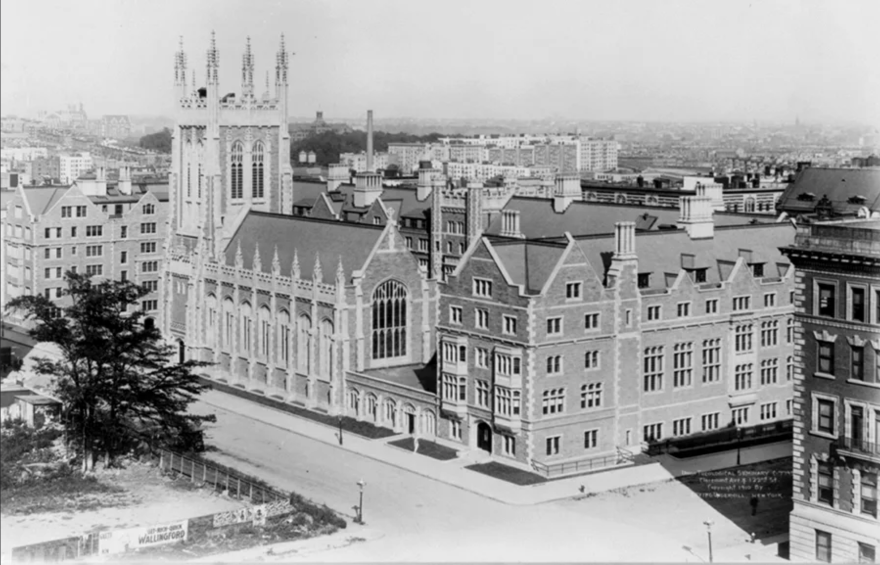 Союзная теологическая семинария в Нью-Йорке, где преподавал Бонхёффер. Фото: Library of Congress